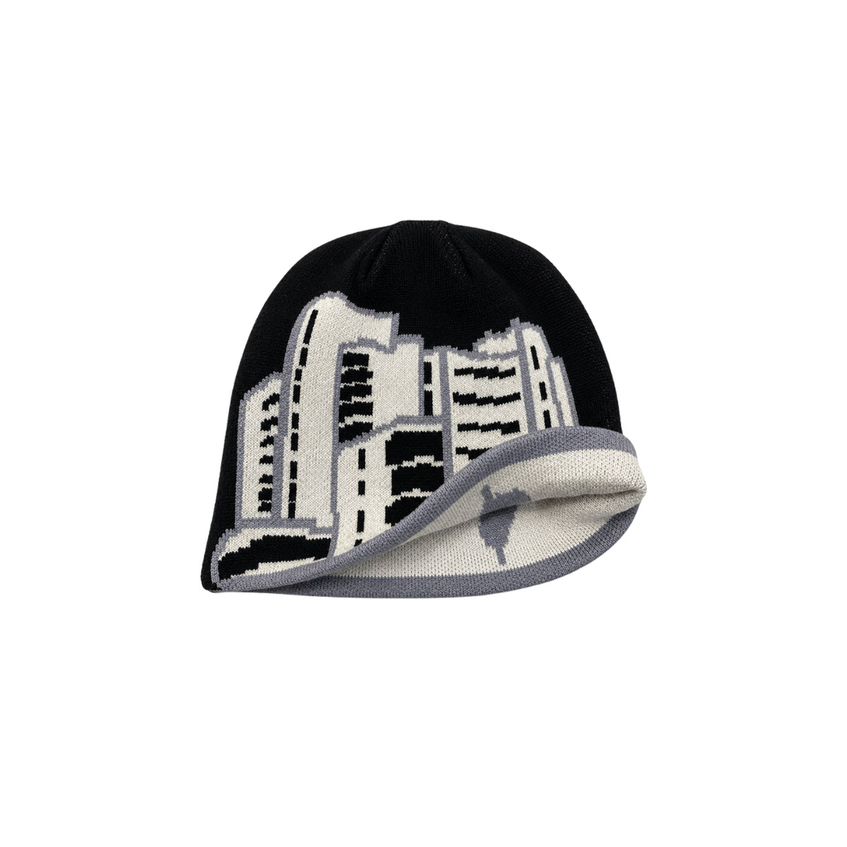 SKYLINE/OG LOGO REVERSIBLE BEANIE