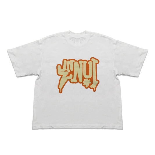 ORANGE LOGO TEE