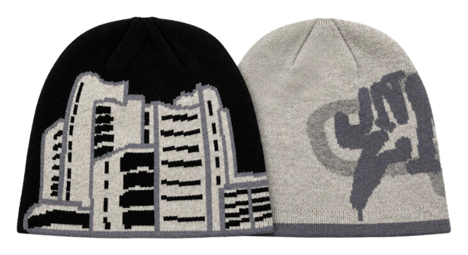 SKYLINE/OG LOGO REVERSIBLE BEANIE